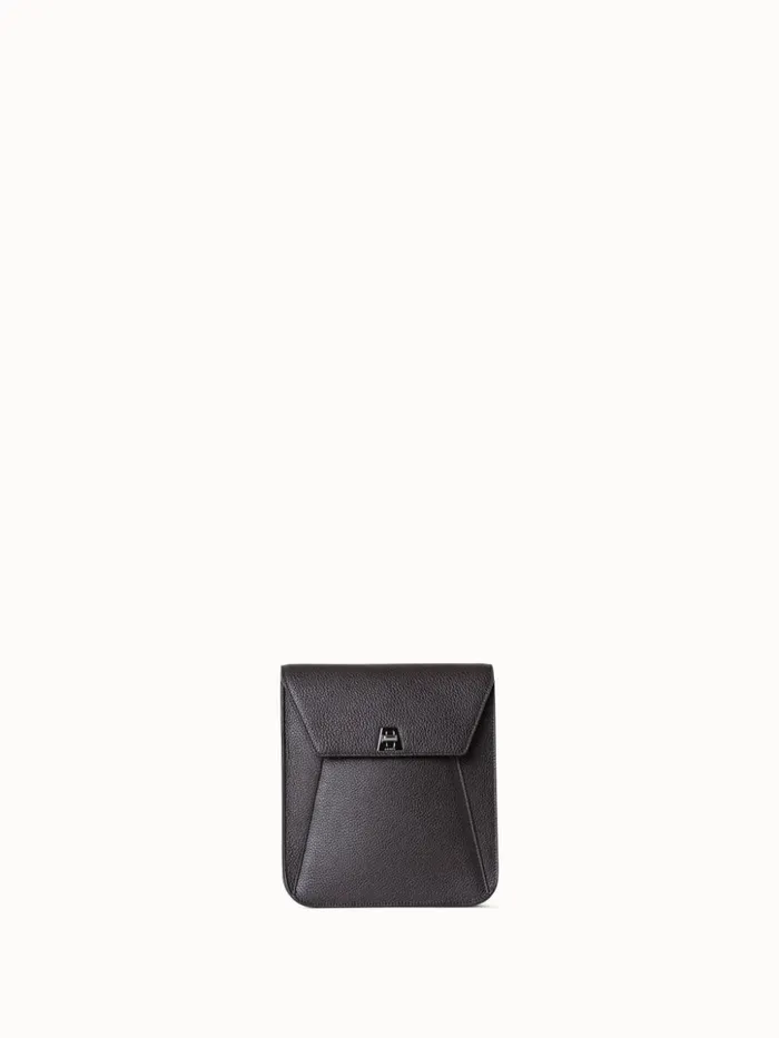 Little Anouk Messenger In Calf Leather Mocca Women Akris Mini Bags