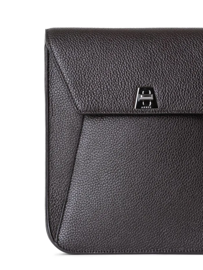 Little Anouk Messenger In Calf Leather Mocca Women Akris Mini Bags