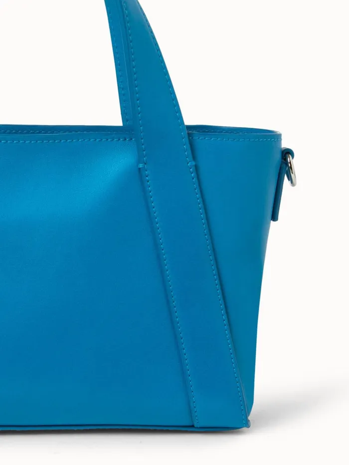 Little Handbag In Softcalf Peacock Women Akris Crossbody Bags
