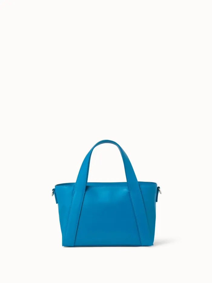 Little Handbag In Softcalf Peacock Women Akris Crossbody Bags