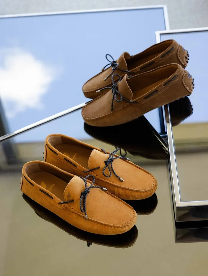 Lloyd Camel Men Bobbies Loafers