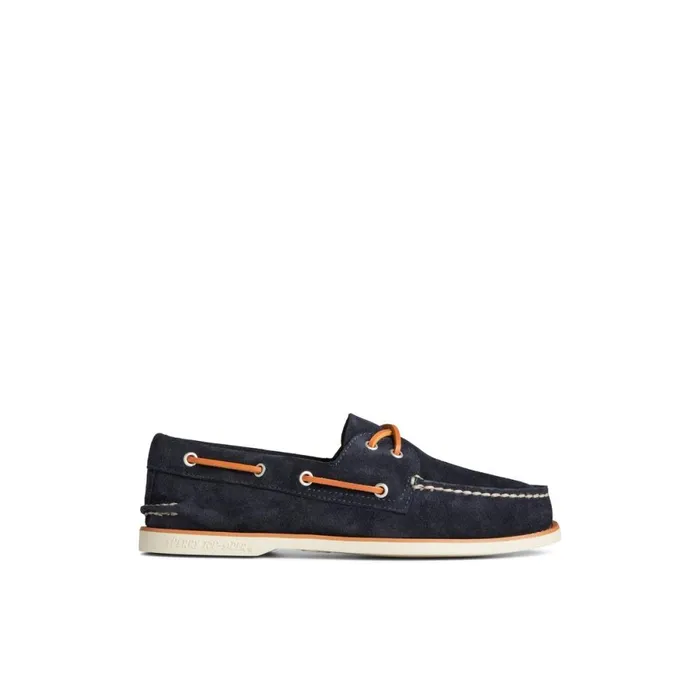 Loafers and Oxfords Men Sperry Classic Authentic Original Suede Boat Shoe Navy