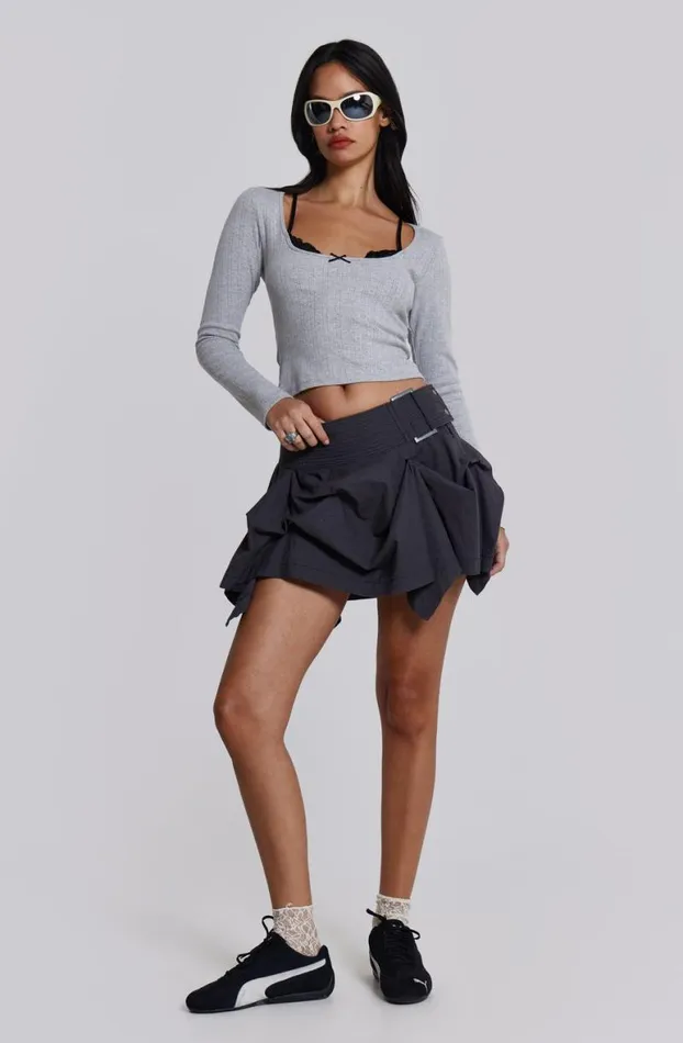 Long Sleeve Tops Women Jaded London Anna Bra Long Sleeve Top