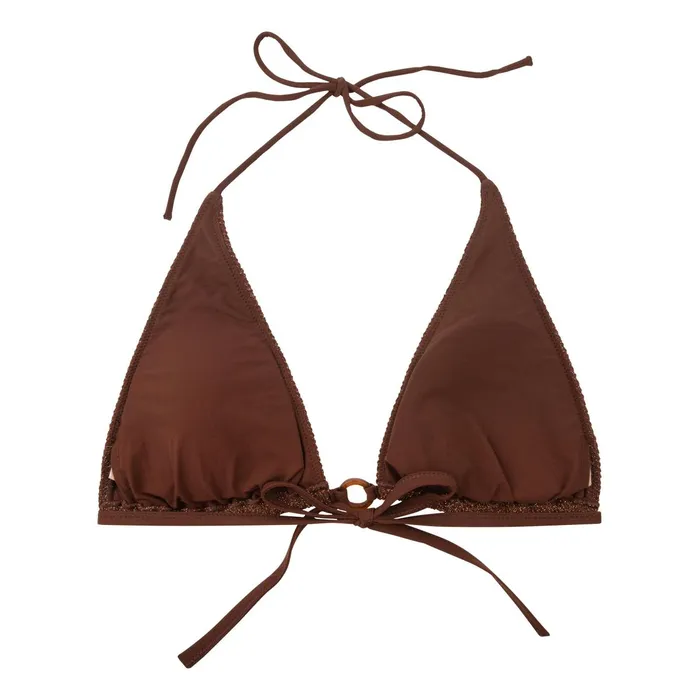 Love Stories Bikini Tops Jolly Bikini Top Dark Brown 8211 Women