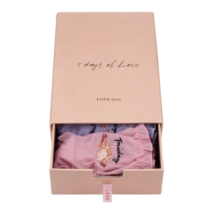 Love Stories Briefs 5Pack Lola Weekday Briefs Multicolour 8211 Women