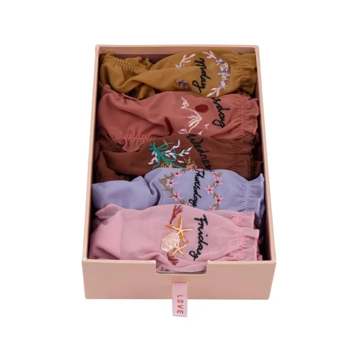 Love Stories Briefs 5Pack Lola Weekday Briefs Multicolour 8211 Women
