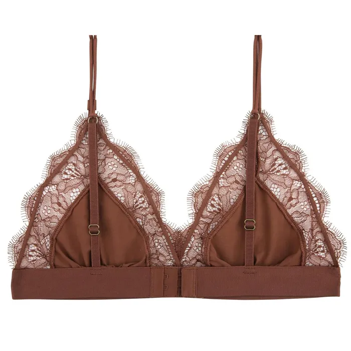 Love Stories Cup A To D Love Lace Bralette Dark Brown 8211 Women