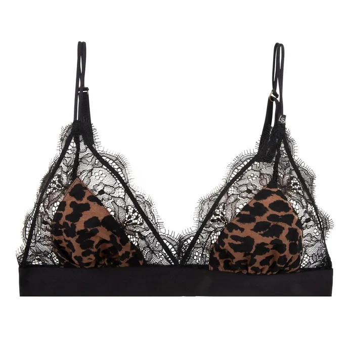 Love Stories Cup A To D Love Lace Bralette Leopard 8211 Women