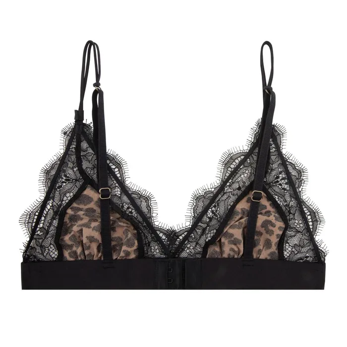 Love Stories Cup A To D Love Lace Bralette Leopard 8211 Women