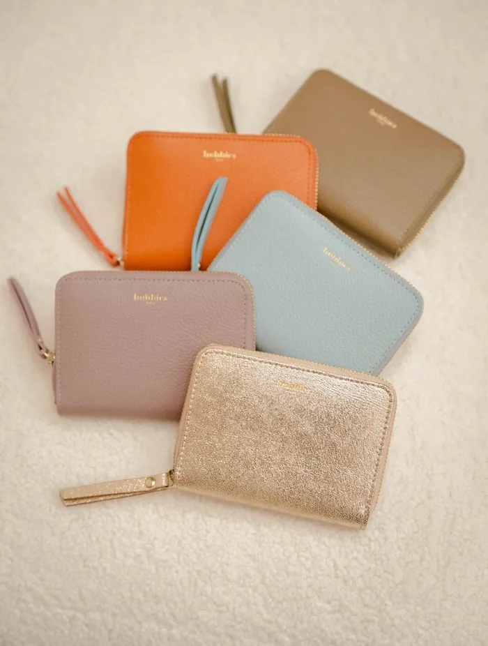 Mabillon Iridescent Champagne Women Bobbies Small Leather Goods Mabillon Iridescent Champagne Women Bobbies Small Leather Goods