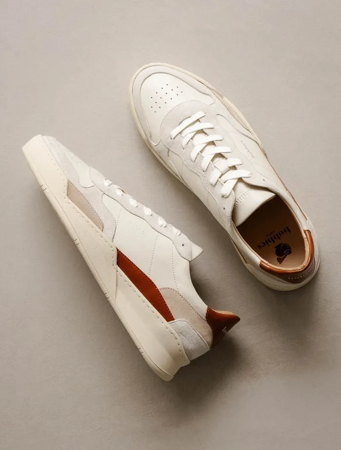 Malibu Off White 8211 Cinnamon 8211 Papyrus Men Bobbies Sneakers