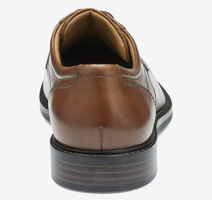 Mason Plain Toe Tan Full Grain Men LaceUps Johnston and Murphy