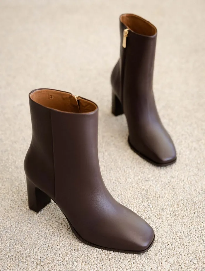 May Ristretto Women Bobbies Ankle Boots May Ristretto Women Bobbies Ankle Boots