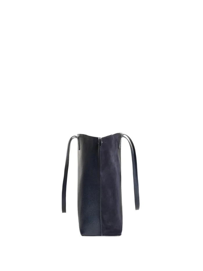 Medium Ai Shoulder Bag In Horsehair And Leather Denim Women Akris Shoulder Bags
