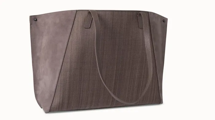 Medium Ai Shoulder Bag In Horsehair And Leather Taiga Women Akris Shoulder Bags