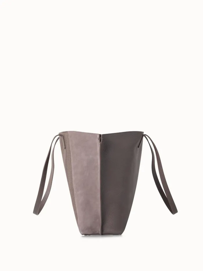 Medium Ai Shoulder Bag In Horsehair And Leather Taiga Women Akris Shoulder Bags
