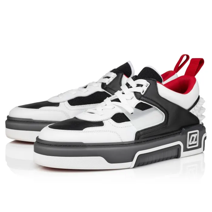 Men Astroloubi Sneakers 8211 Calf Leather And Nappa Leather 8211 Black Christian Louboutin Sneakers