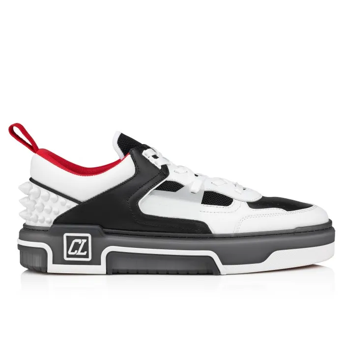 Men Astroloubi Sneakers 8211 Calf Leather And Nappa Leather 8211 Black Christian Louboutin Sneakers
