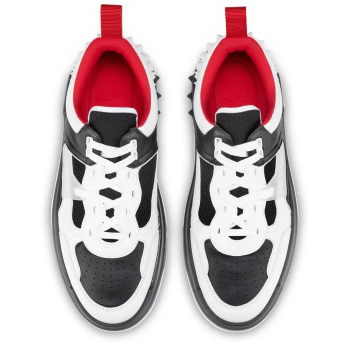 Men Astroloubi Sneakers 8211 Calf Leather And Nappa Leather 8211 Black Christian Louboutin Sneakers