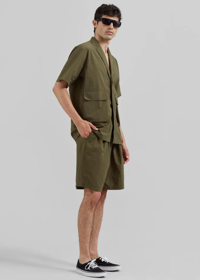 Men Axel Shirt 8211 Khaki The Frankie Shop Tops