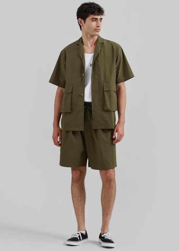 Men Axel Shirt 8211 Khaki The Frankie Shop Tops
