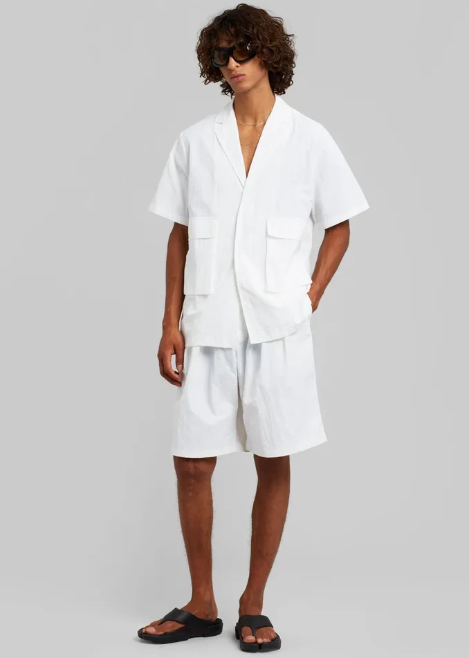 Men Axel Shirt 8211 White The Frankie Shop Tops