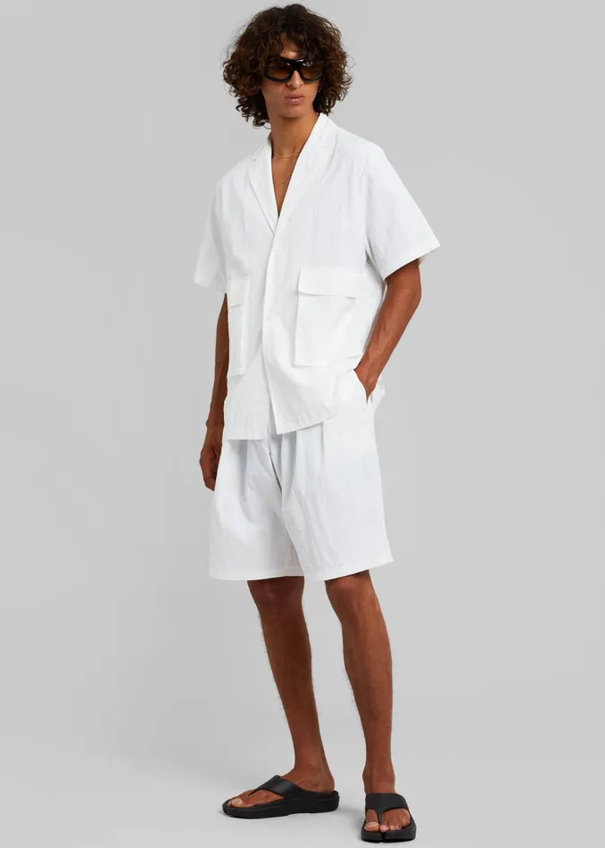 Men Axel Shirt 8211 White The Frankie Shop Tops