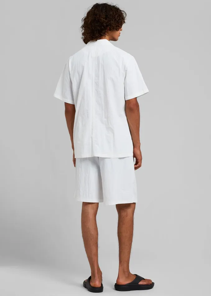 Men Axel Shirt 8211 White The Frankie Shop Tops