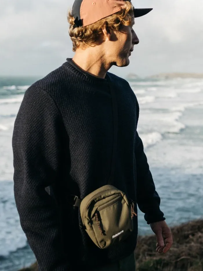 Men Barents Jumper Indigo Finisterre Knitwear