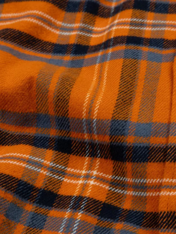 Men Beardsmore Shirt Harvest Gold Check Finisterre Shirts
