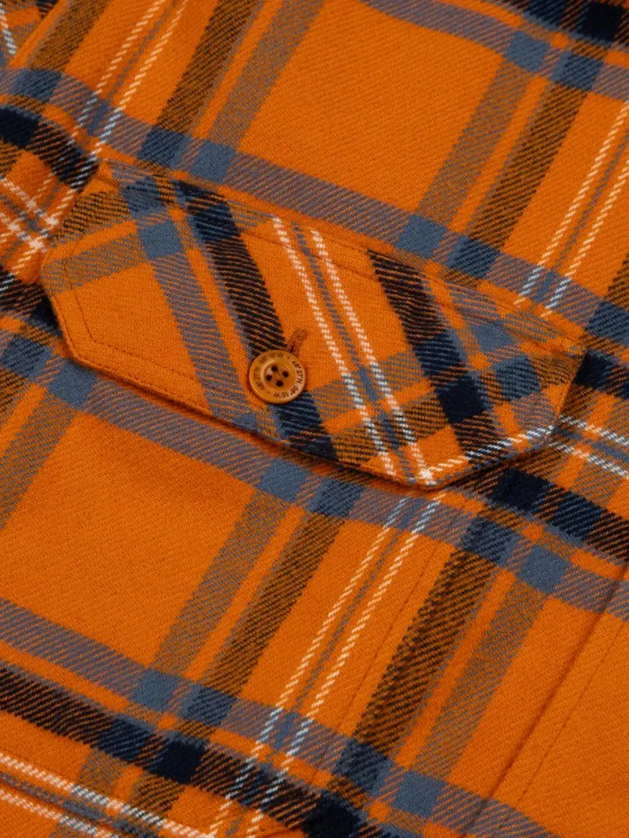 Men Beardsmore Shirt Harvest Gold Check Finisterre Shirts