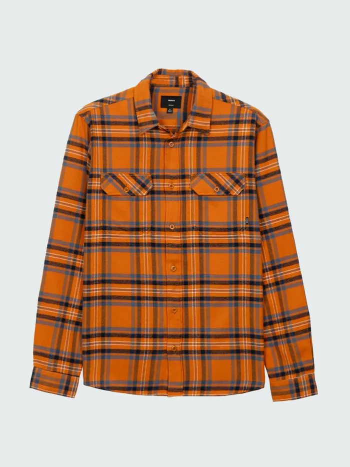 Men Beardsmore Shirt Harvest Gold Check Finisterre Shirts