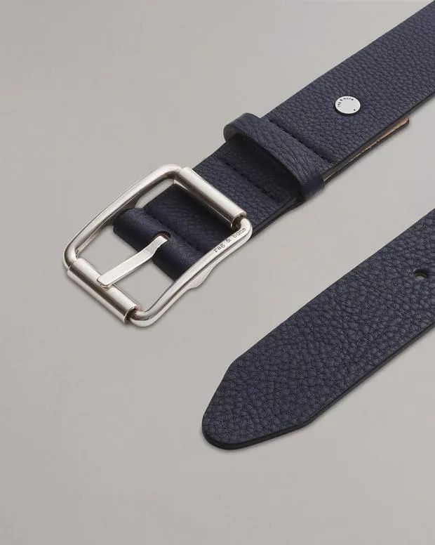 Men Belts Rag and Bone Evan Leather Belt Salute