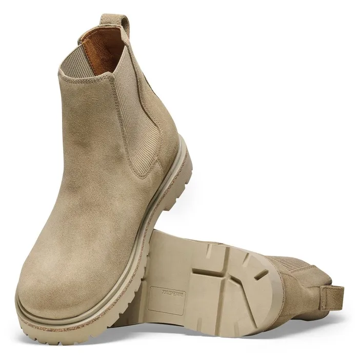 Men Birkenstock Boots Highwood Slip Taupe