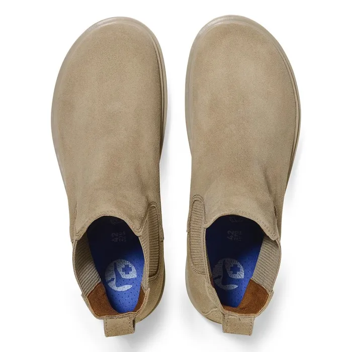 Men Birkenstock Boots Highwood Slip Taupe