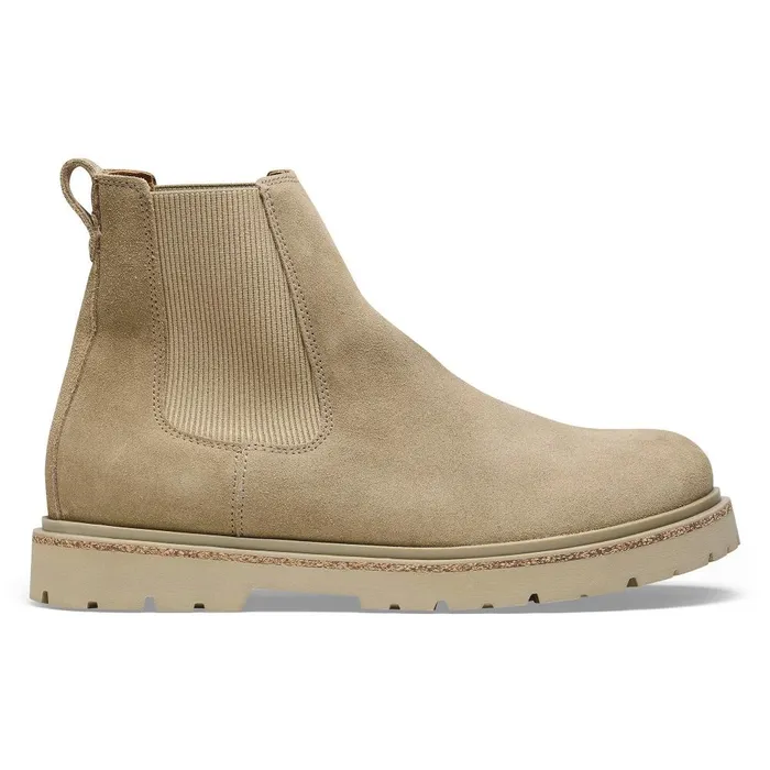 Men Birkenstock Boots Highwood Slip Taupe