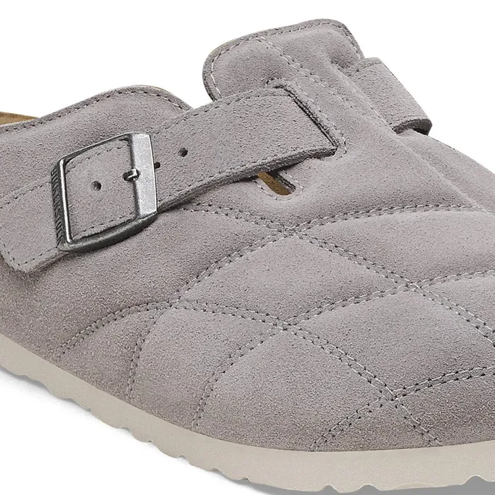 Men Birkenstock Clogs Boston Quilted Stone Coin