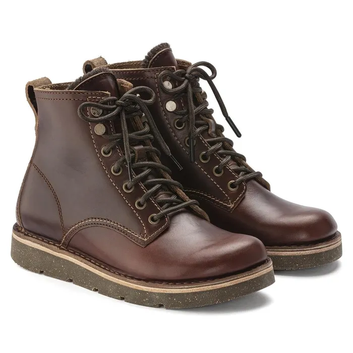Men Birkenstock LaceUp Shoes Birmingham Lace Roast