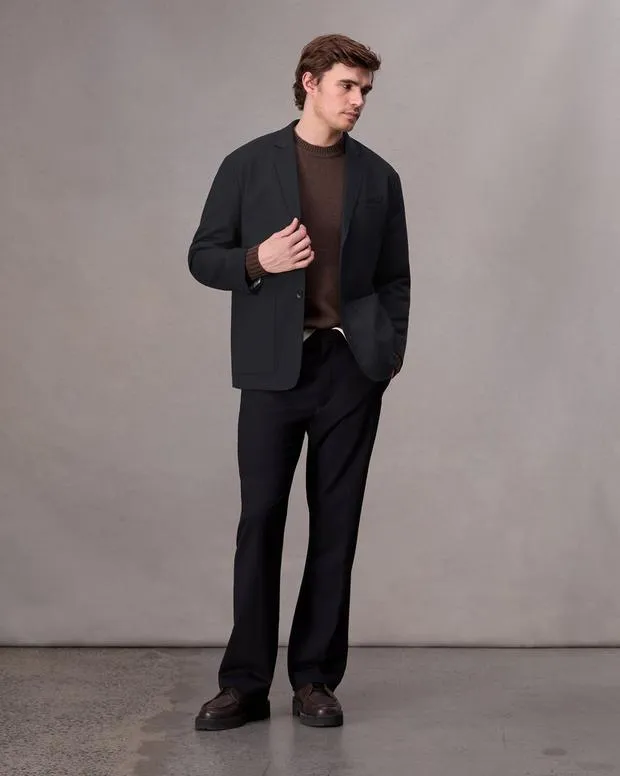 Men Blazers Rag and Bone Shift WoolBlend Blazer Black