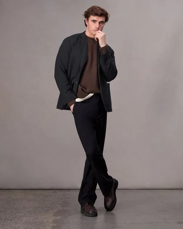 Men Blazers Rag and Bone Shift WoolBlend Blazer Black