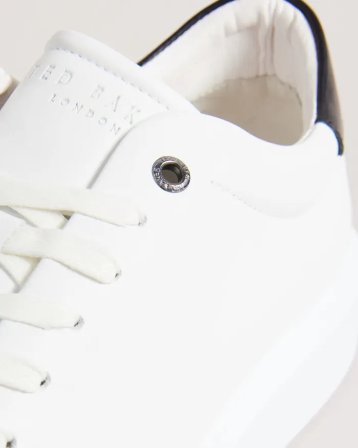 Men BREYON 8211 Inflated Sole Trainers White Ted Baker Trainers
