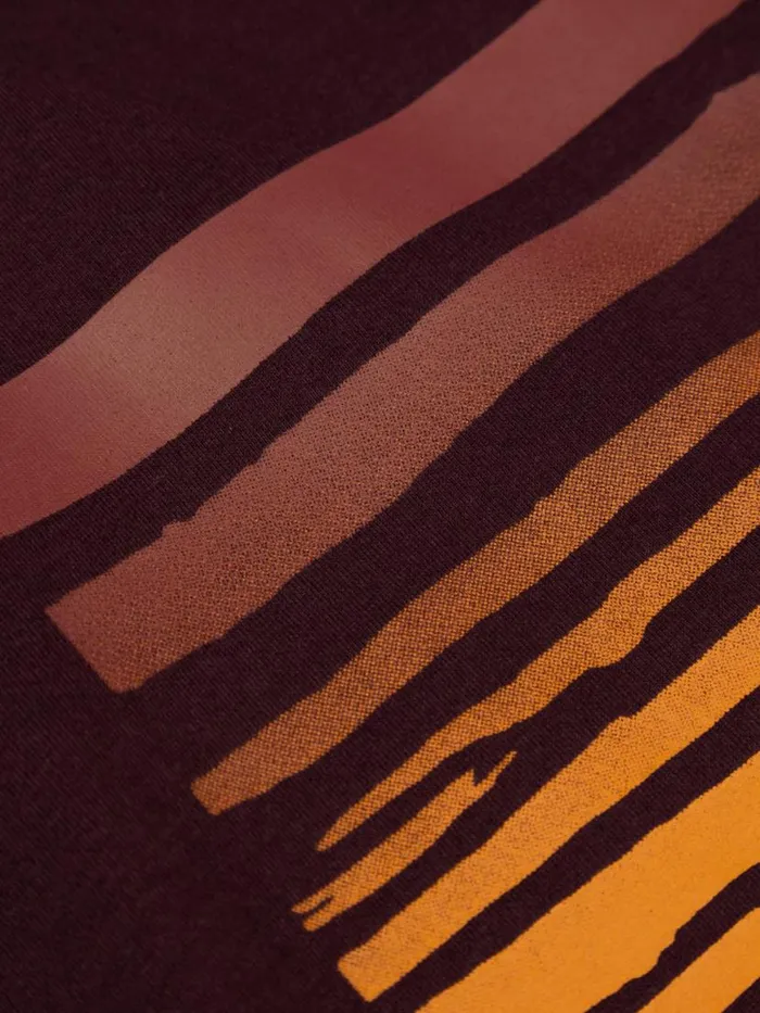 Men Cape TShirt Black Cherry Finisterre TShirts