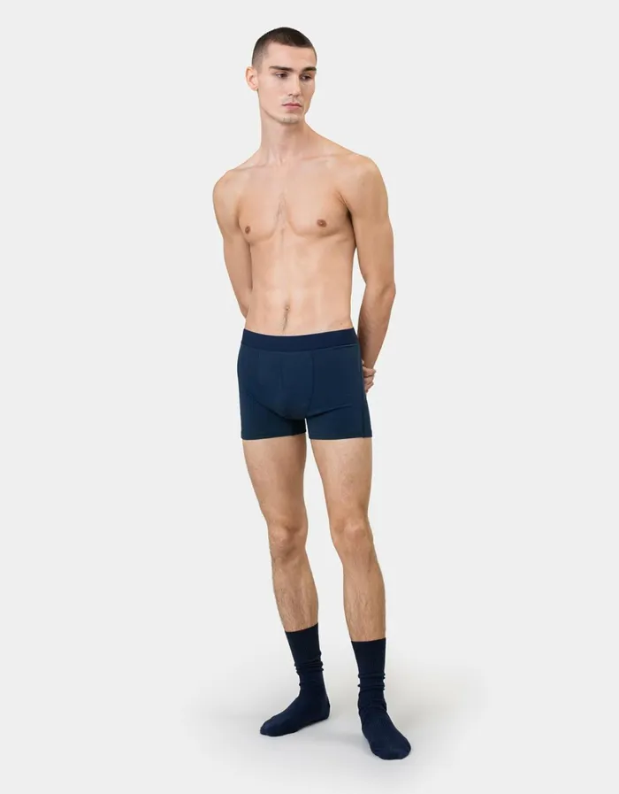 Men Classic Organic Boxer Briefs Lava Grey Colorful Standard Underwear