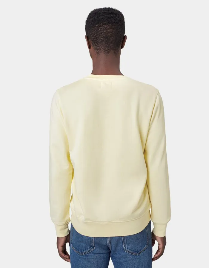Men Classic Organic Crew Emerald Green Colorful Standard Crewneck Sweatshirts