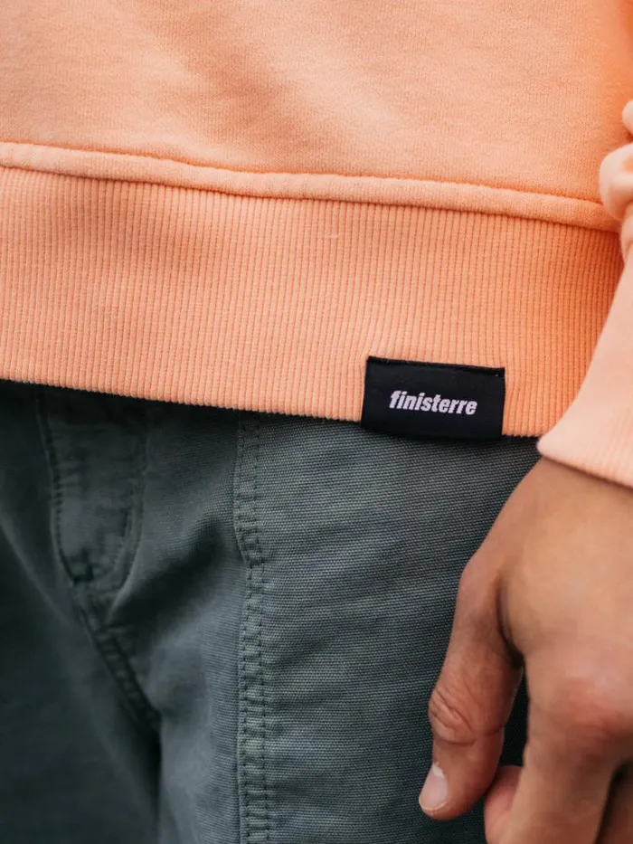 Men Coho Sweatshirt Reef Pink Finisterre Sweatshirts and Hoodies