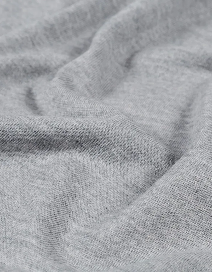Men Colorfulstandard Classic Organic Crew 8211 Heather Grey Crewneck Sweatshirts