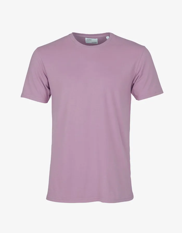 Men Colorfulstandard Classic Organic Tee 8211 Pearly Purple TShirts