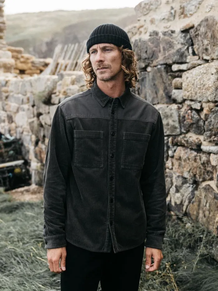 Men Cordium Shirt Raven Finisterre Shirts