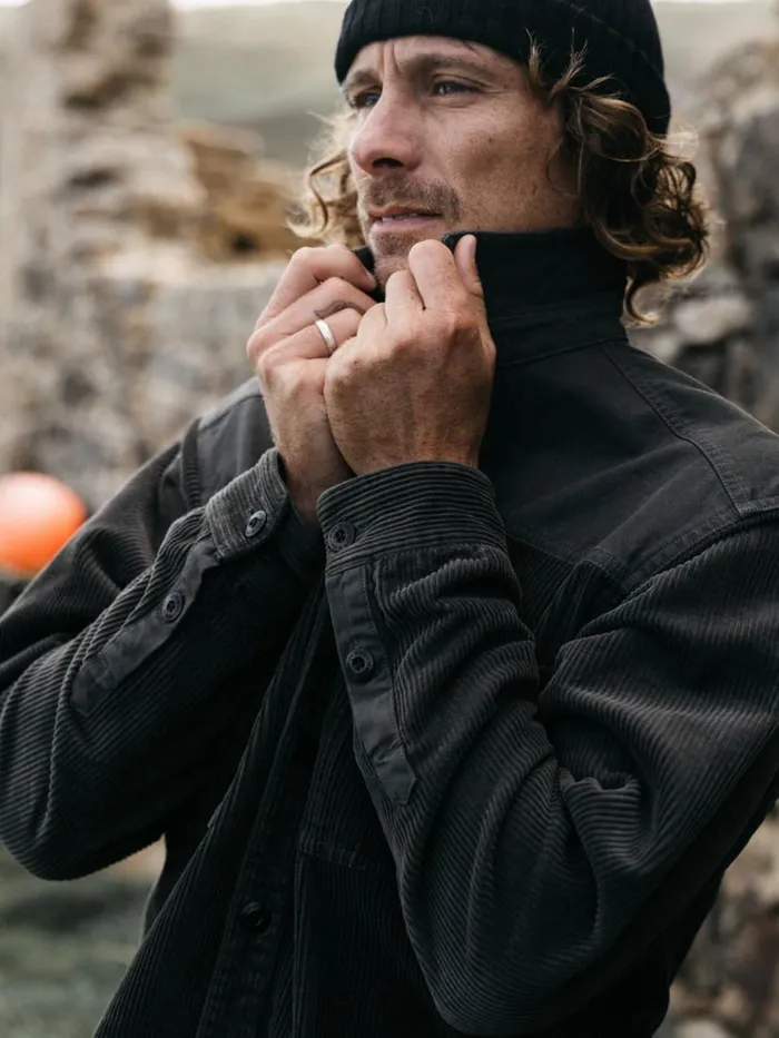 Men Cordium Shirt Raven Finisterre Shirts