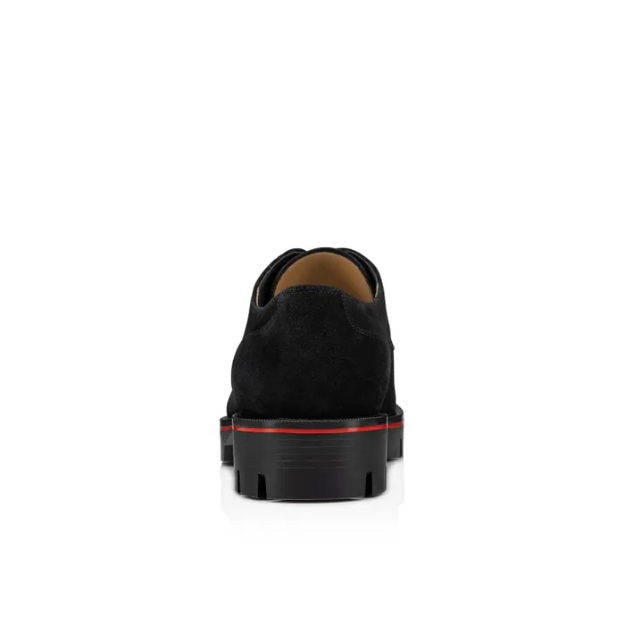 Men Davisol Derbies 8211 Leather 8211 Black Christian Louboutin Buckles and Laceups